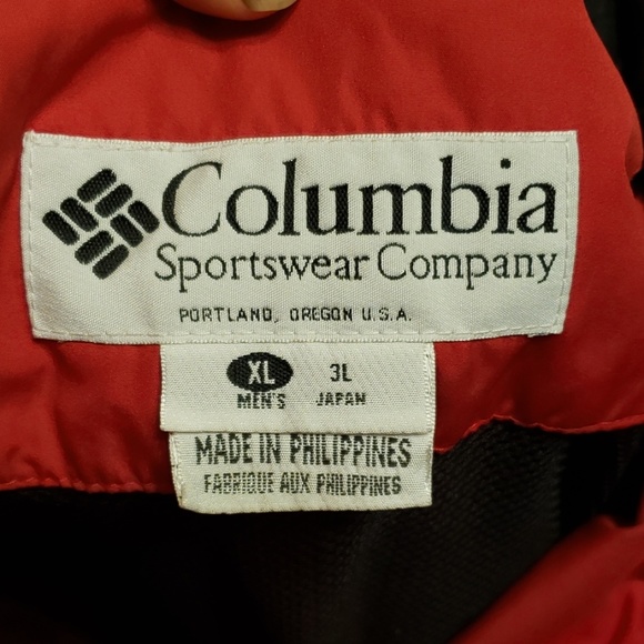 vintage Columbia windbreaker packable sz XL - Picture 3 of 6